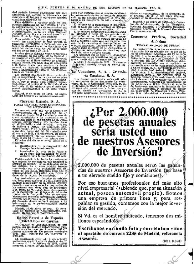 ABC MADRID 11-01-1973 página 59