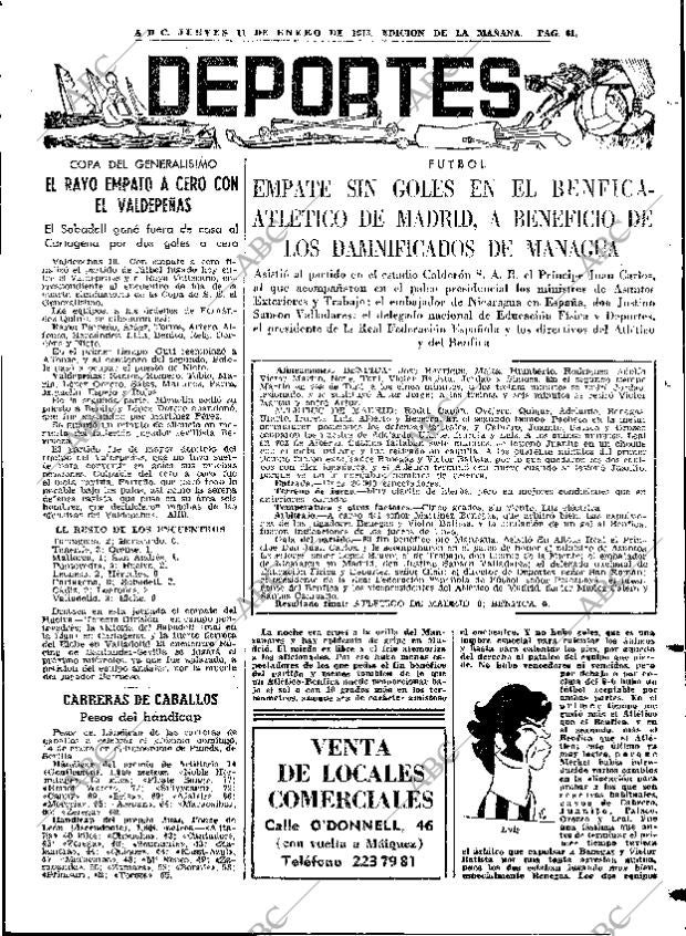 ABC MADRID 11-01-1973 página 61
