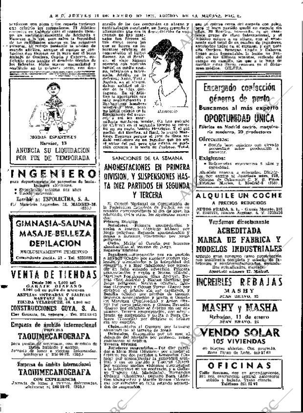 ABC MADRID 11-01-1973 página 62