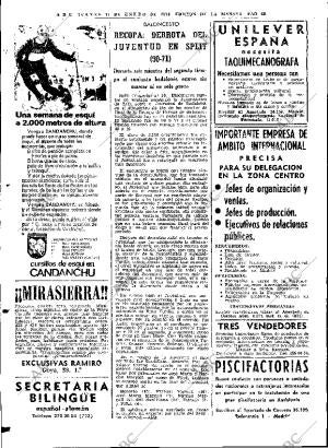 ABC MADRID 11-01-1973 página 64