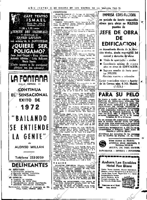 ABC MADRID 11-01-1973 página 75