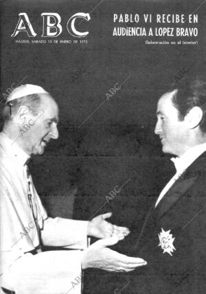 ABC MADRID 13-01-1973 página 1