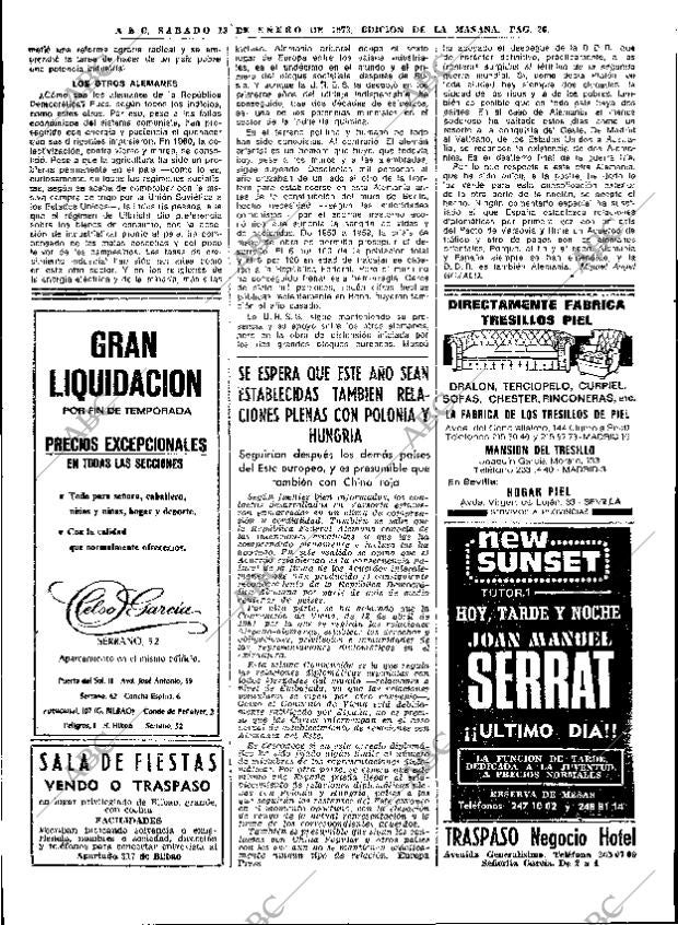 ABC MADRID 13-01-1973 página 26