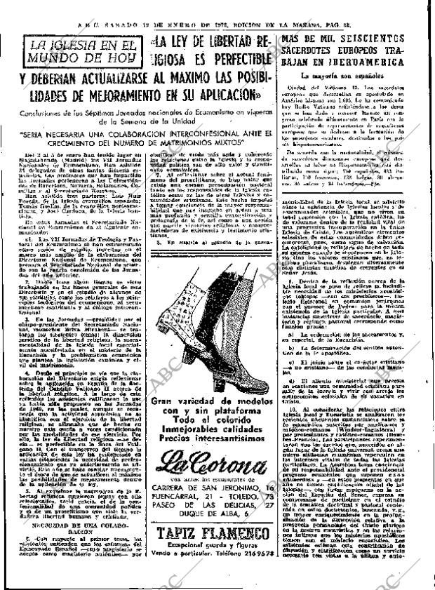 ABC MADRID 13-01-1973 página 33