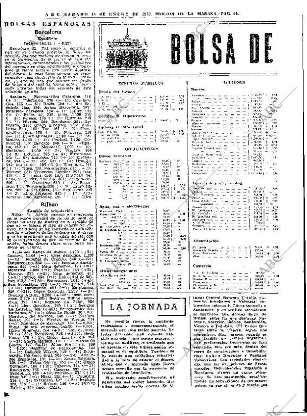ABC MADRID 13-01-1973 página 64