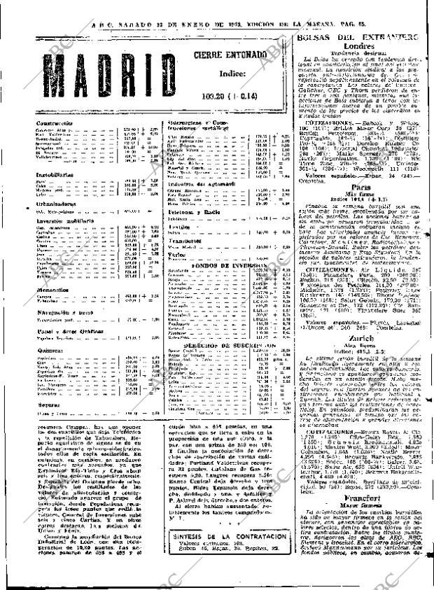 ABC MADRID 13-01-1973 página 65
