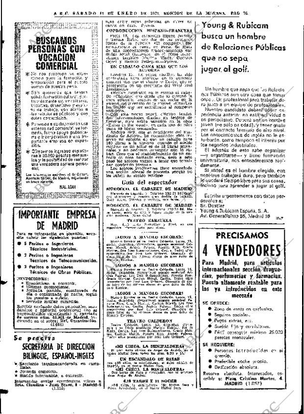 ABC MADRID 13-01-1973 página 76