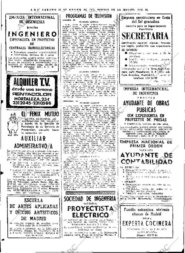 ABC MADRID 13-01-1973 página 84