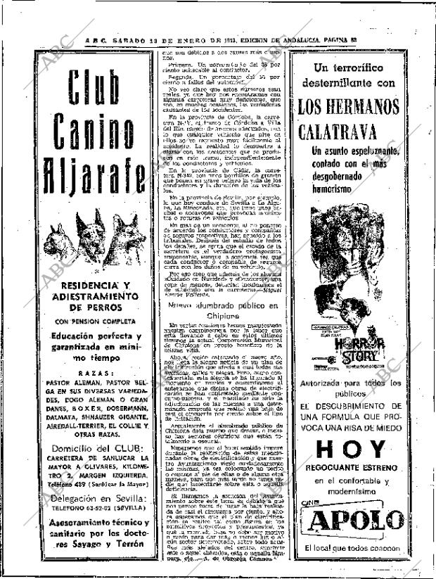 ABC SEVILLA 13-01-1973 página 32