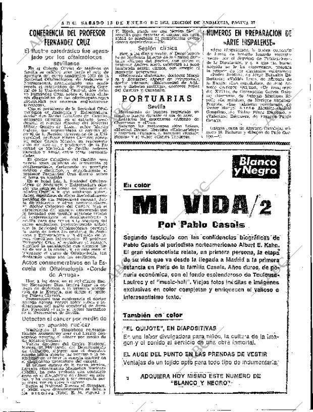 ABC SEVILLA 13-01-1973 página 37