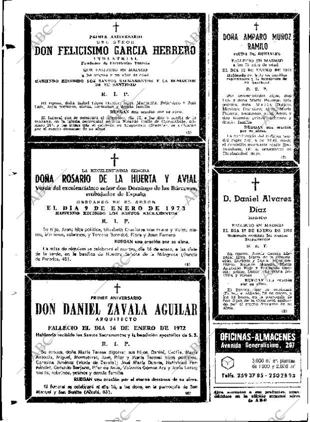 ABC MADRID 14-01-1973 página 106