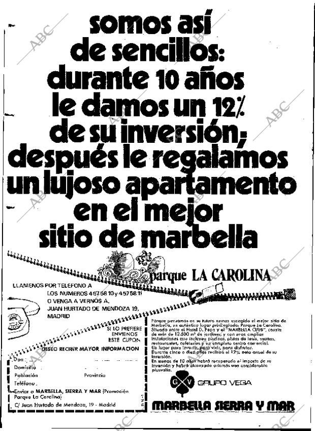 ABC MADRID 14-01-1973 página 112