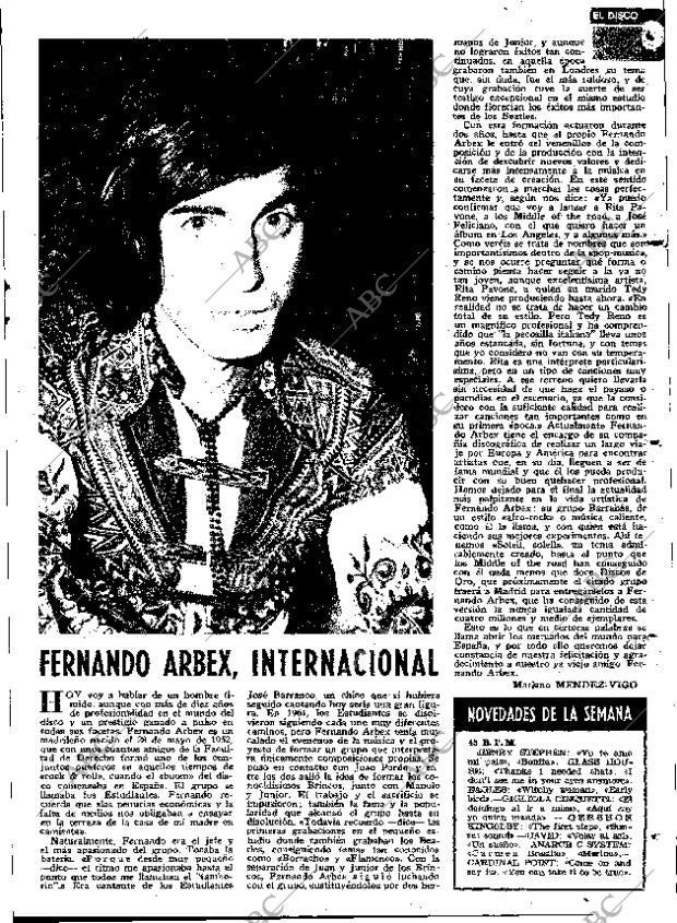 ABC MADRID 14-01-1973 página 115