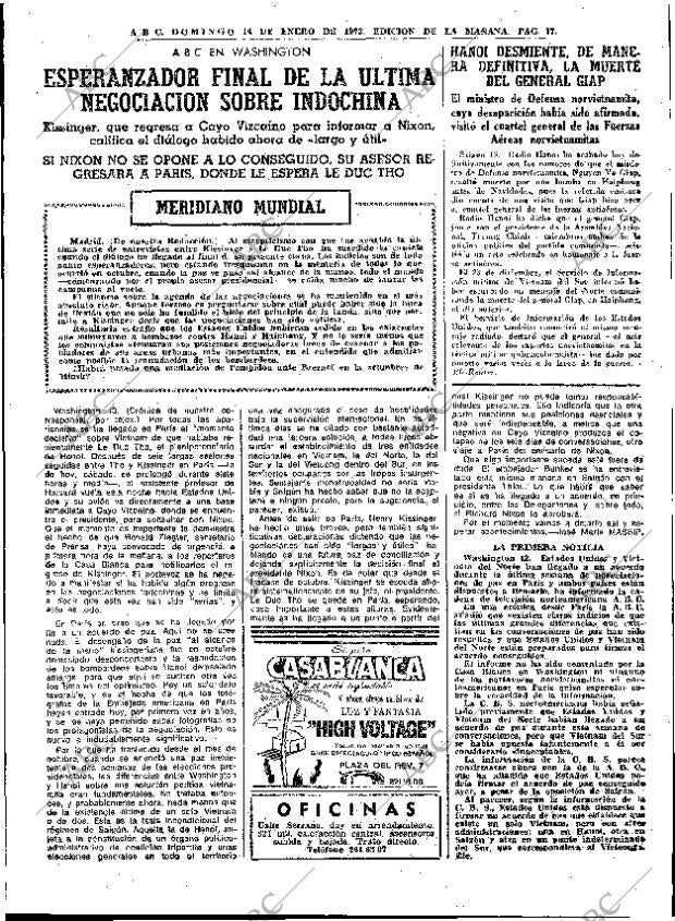 ABC MADRID 14-01-1973 página 17