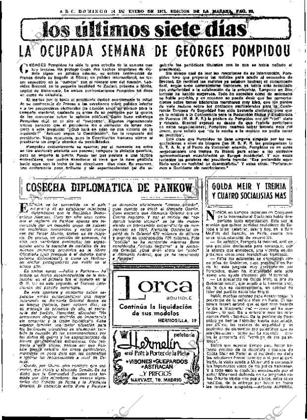 ABC MADRID 14-01-1973 página 23