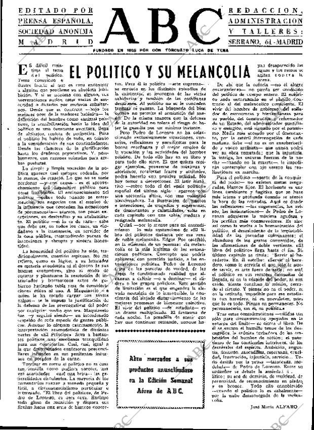 ABC MADRID 14-01-1973 página 3
