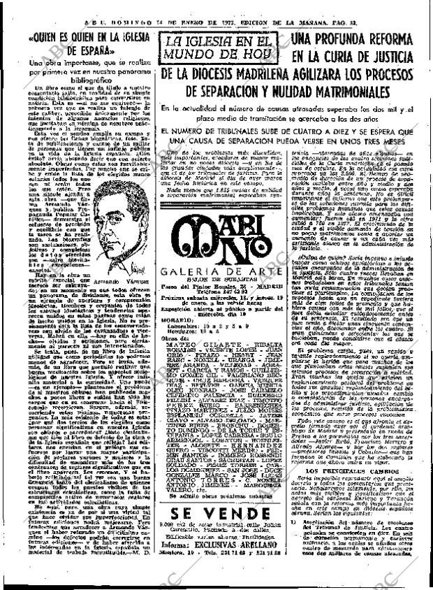 ABC MADRID 14-01-1973 página 33