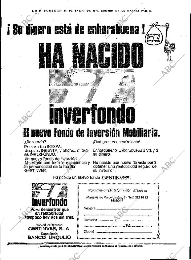 ABC MADRID 14-01-1973 página 58