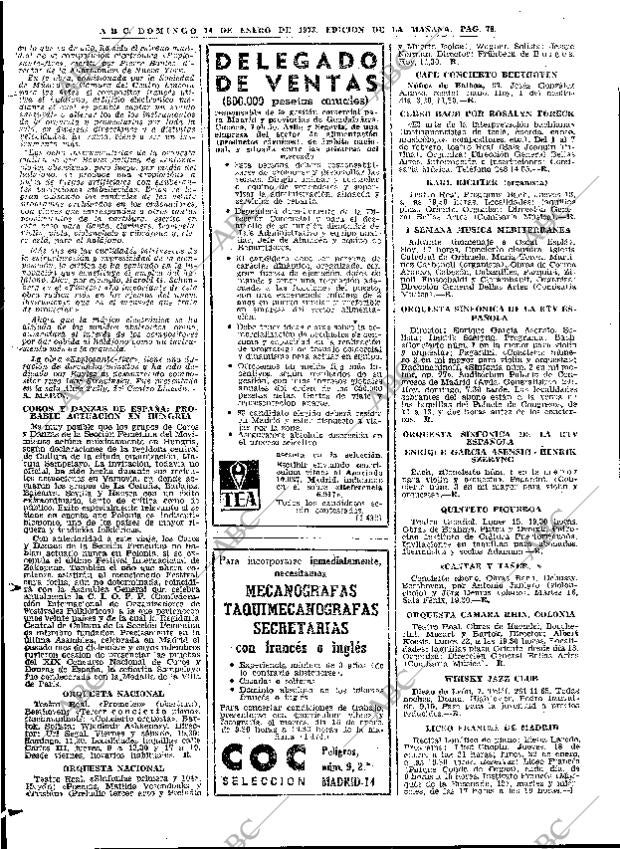 ABC MADRID 14-01-1973 página 78