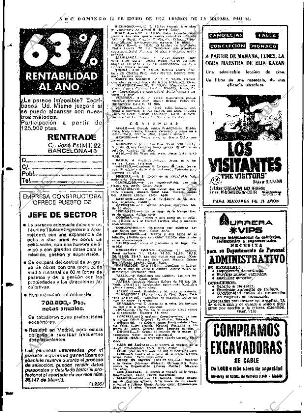 ABC MADRID 14-01-1973 página 84