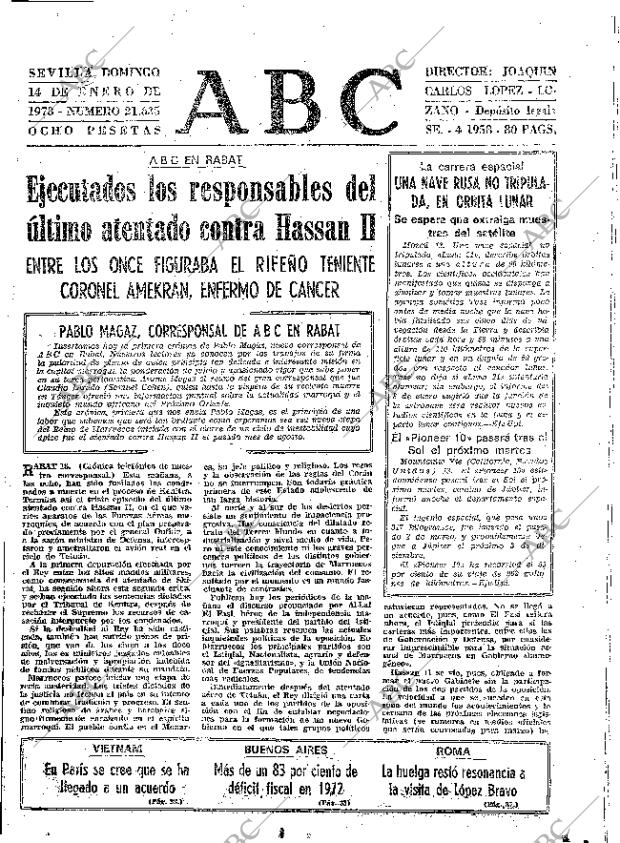 ABC SEVILLA 14-01-1973 página 31