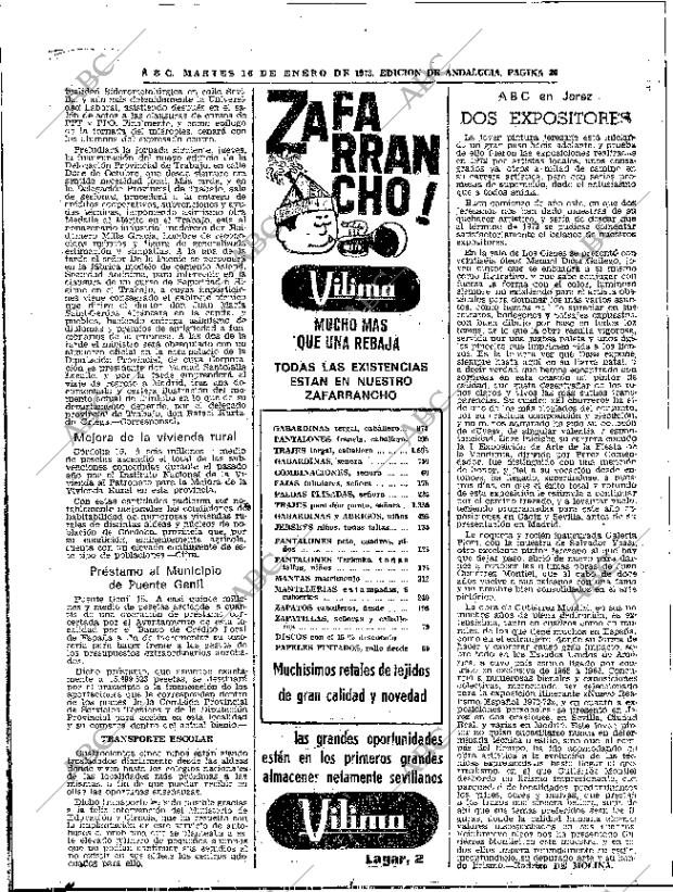 ABC SEVILLA 16-01-1973 página 36