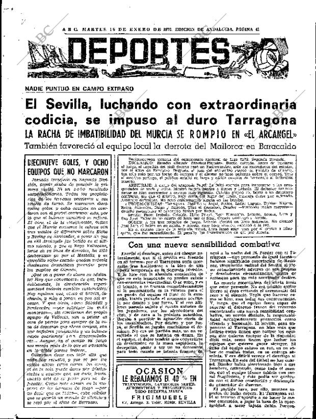 ABC SEVILLA 16-01-1973 página 41