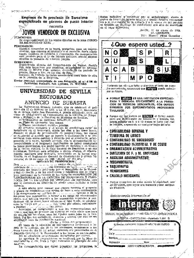 ABC SEVILLA 16-01-1973 página 96