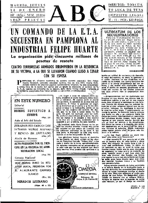 ABC MADRID 18-01-1973 página 15