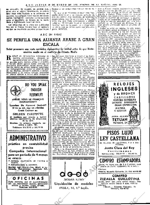 ABC MADRID 18-01-1973 página 20