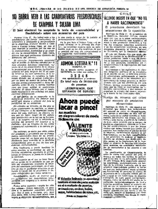ABC SEVILLA 18-01-1973 página 24