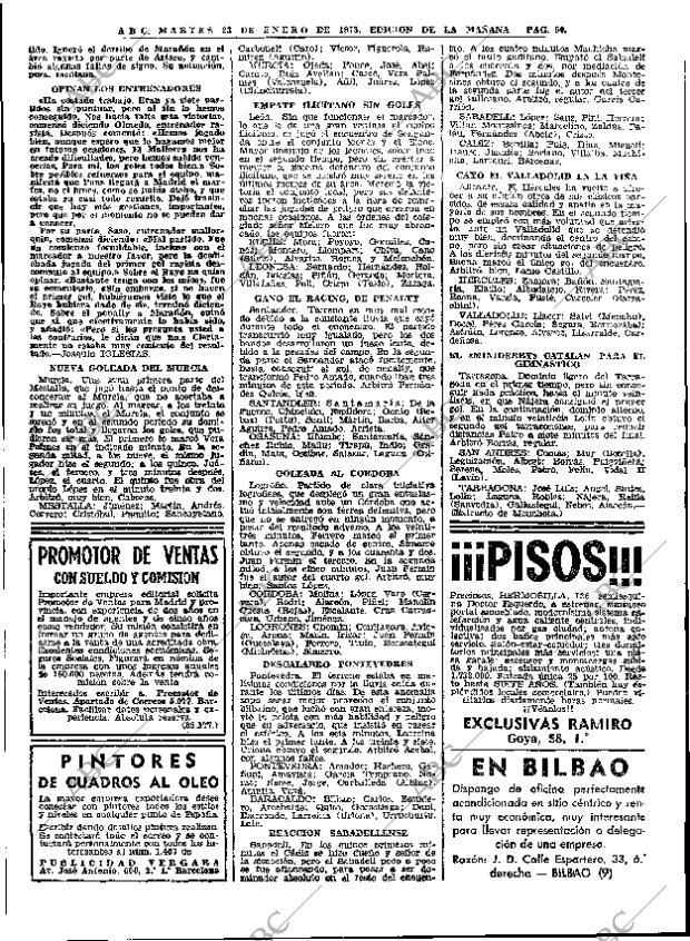 ABC MADRID 23-01-1973 página 50