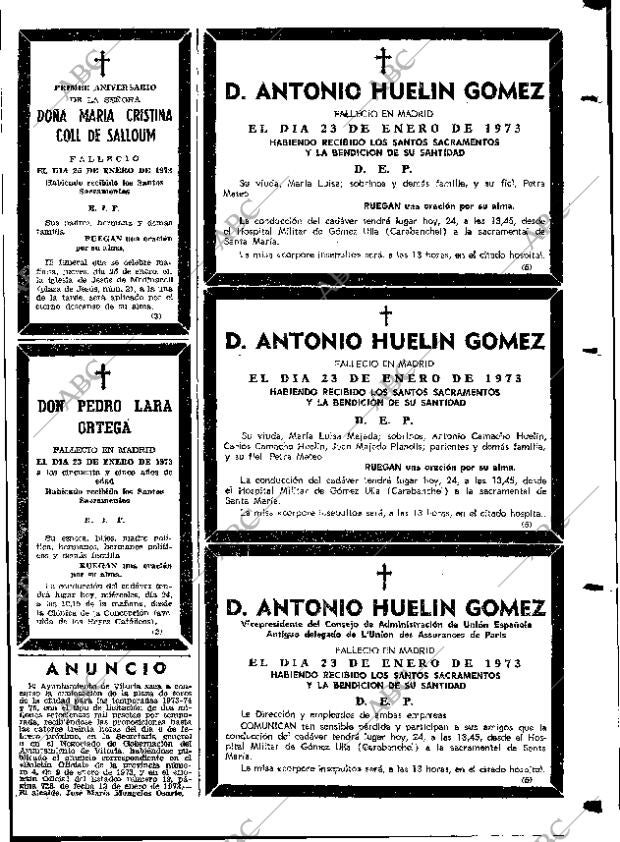 ABC MADRID 24-01-1973 página 115