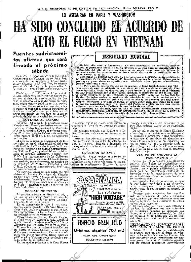 ABC MADRID 24-01-1973 página 27