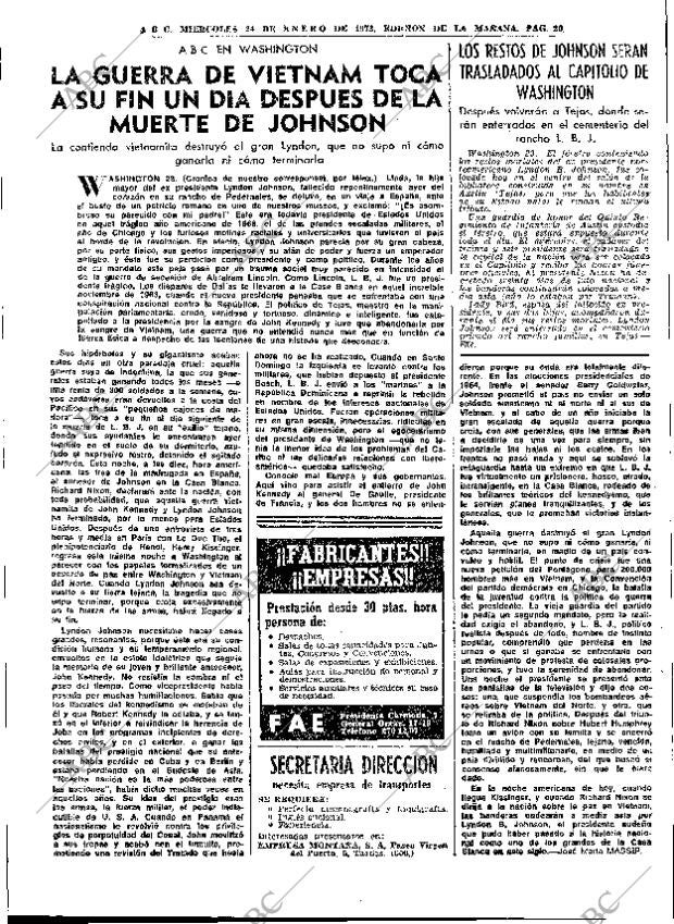 ABC MADRID 24-01-1973 página 29