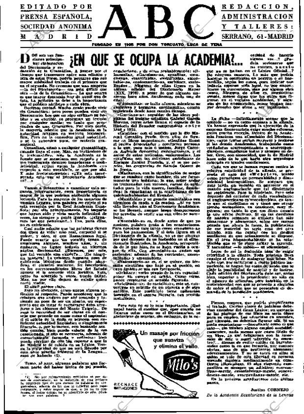 ABC MADRID 24-01-1973 página 3