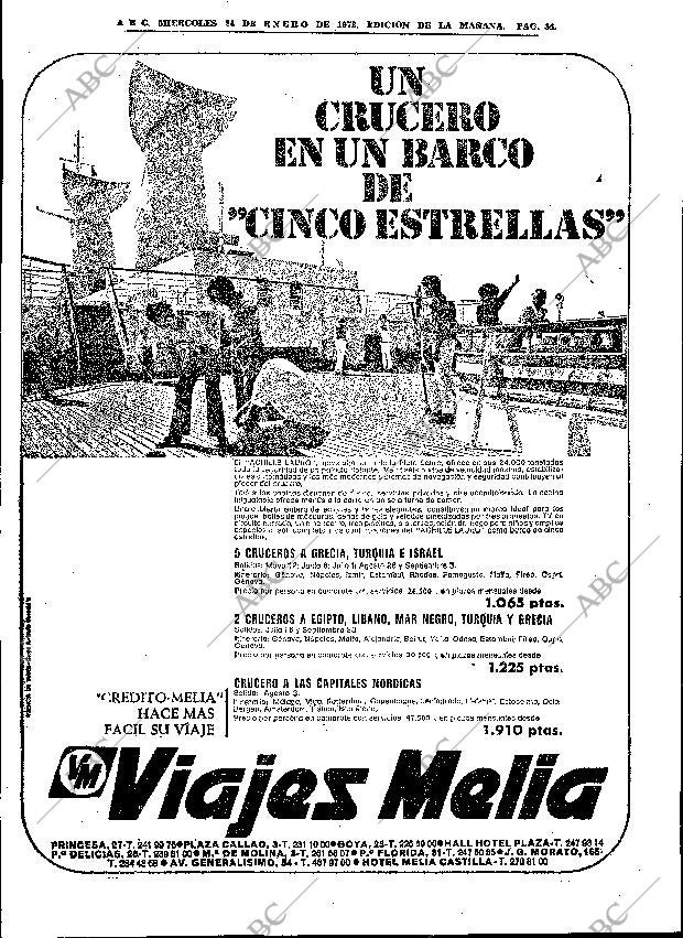 ABC MADRID 24-01-1973 página 34