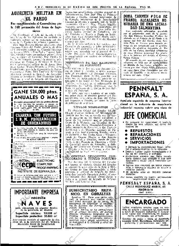 ABC MADRID 24-01-1973 página 37