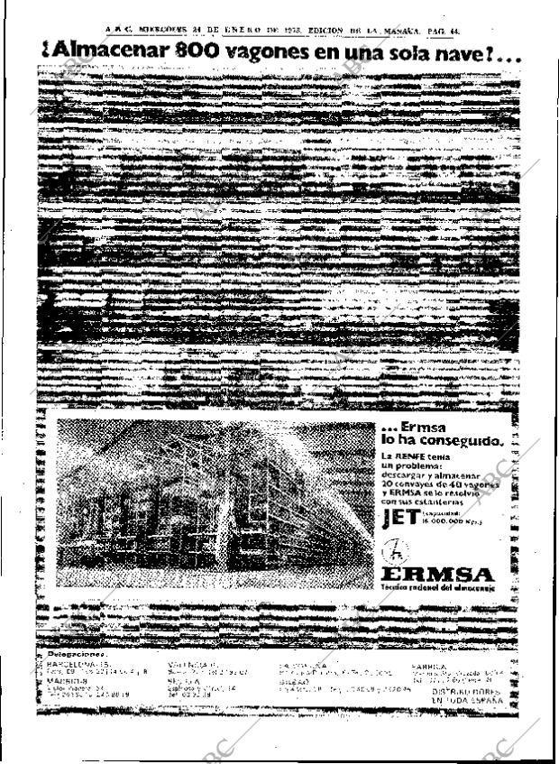ABC MADRID 24-01-1973 página 44