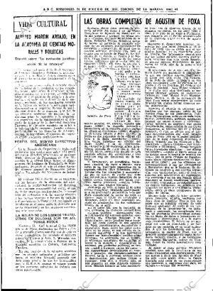 ABC MADRID 24-01-1973 página 61