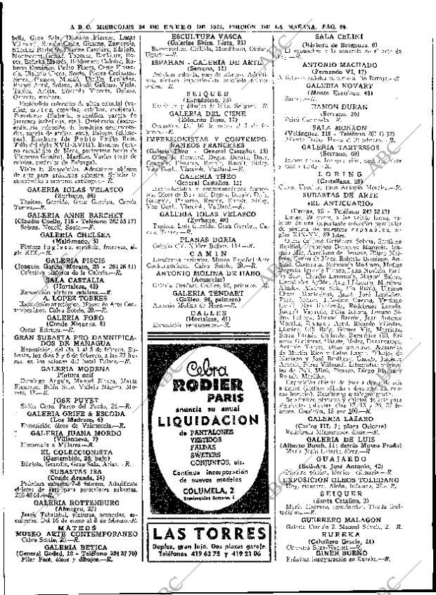 ABC MADRID 24-01-1973 página 64