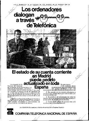 ABC MADRID 24-01-1973 página 70