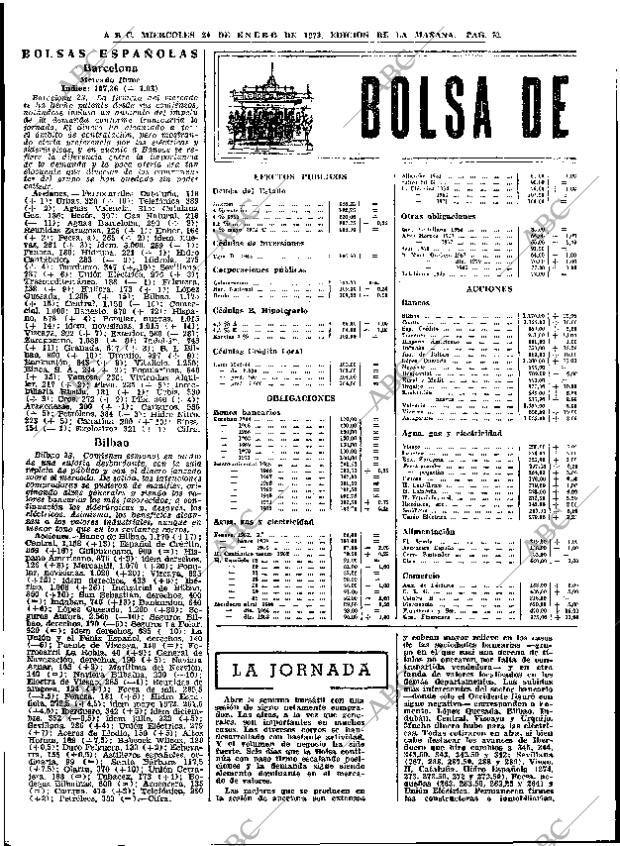 ABC MADRID 24-01-1973 página 72