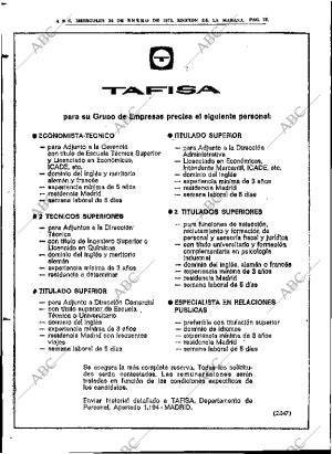 ABC MADRID 24-01-1973 página 78