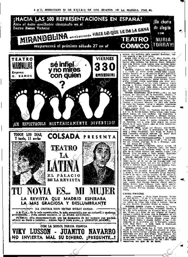 ABC MADRID 24-01-1973 página 91