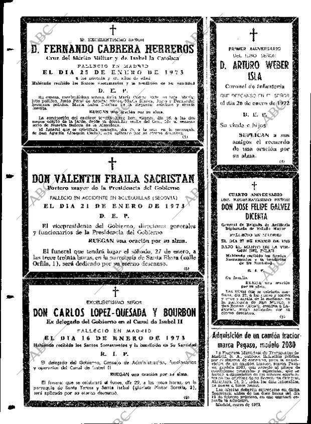 ABC MADRID 26-01-1973 página 106