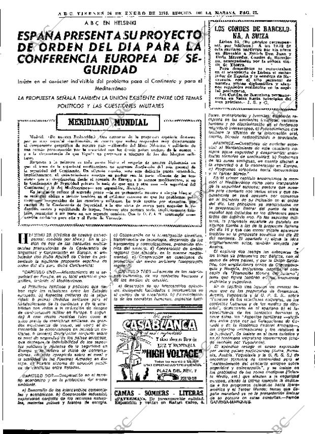 ABC MADRID 26-01-1973 página 27