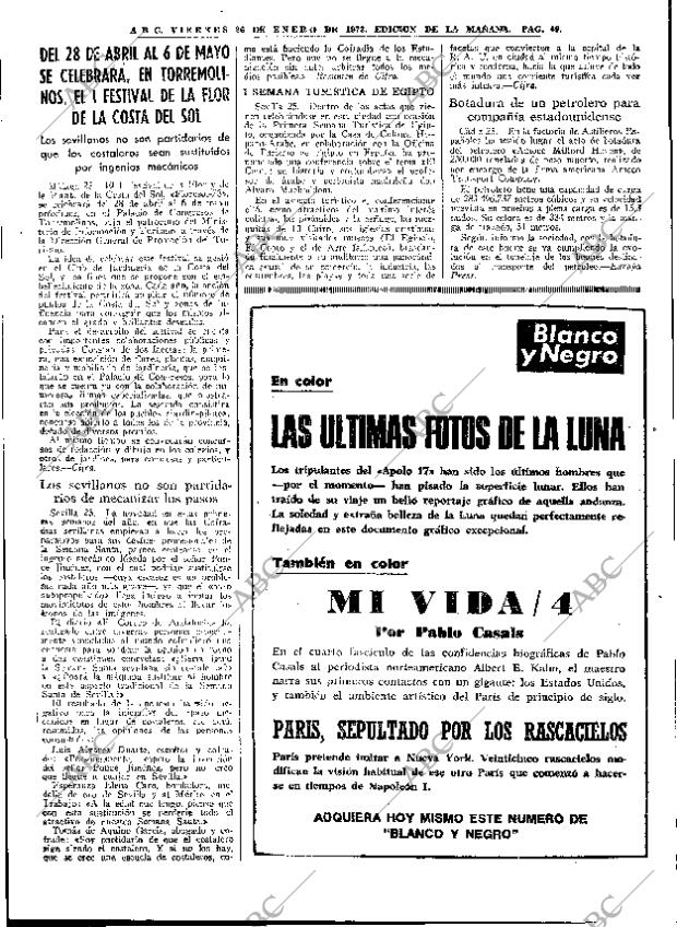 ABC MADRID 26-01-1973 página 49