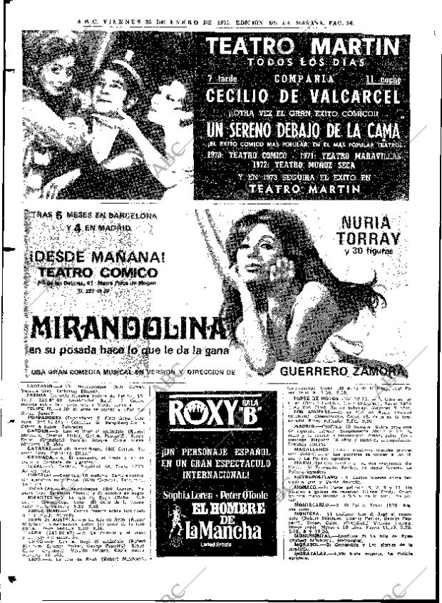 ABC MADRID 26-01-1973 página 86