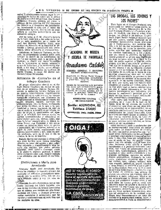 ABC SEVILLA 28-01-1973 página 38